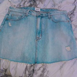 hudson mini skirt!